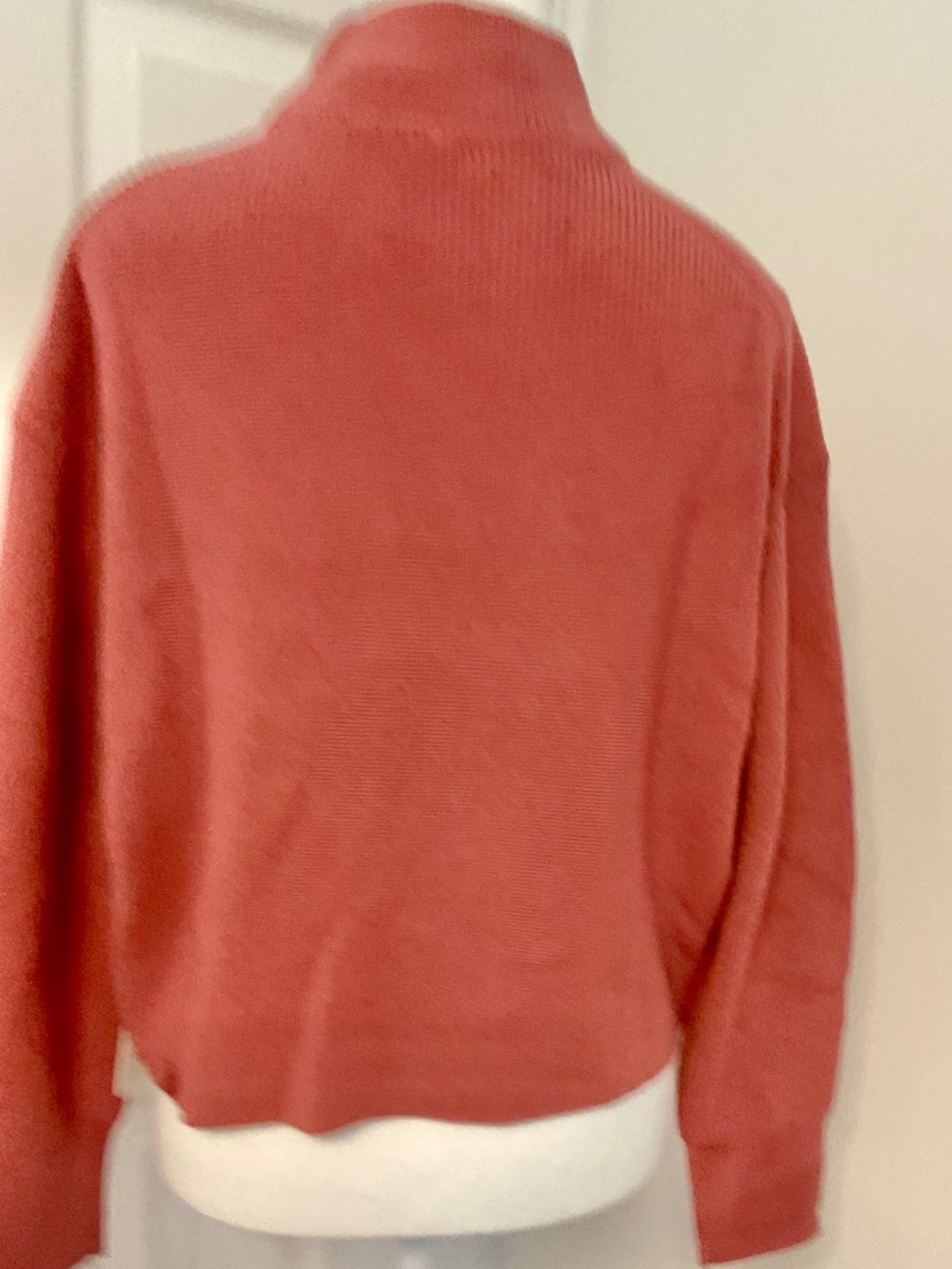 💐NWT💐 Lululemon Merino Wool-Blend Ribbed Turtleneck Brier Rose -size 4 - Picture 8 of 9